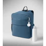 Waterafstotende nylon reissrugzak met meerdere vakken 20 L kleur blauw foto weergave