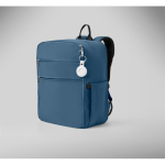 Waterafstotende nylon reissrugzak met meerdere vakken 20 L kleur blauw foto weergave
