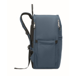 Waterafstotende nylon reissrugzak met meerdere vakken 20 L kleur blauw