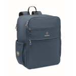 Waterafstotende nylon reissrugzak met meerdere vakken 20 L kleur blauw hoofdweergave