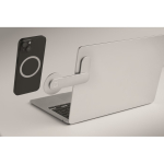 Magnetische aluminium telefoonhouder met metalen ring kleur zilver foto bekijken derde weergave