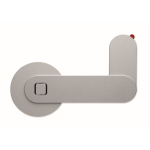 Magnetische aluminium telefoonhouder met metalen ring kleur zilver negende weergave