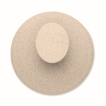 Plastic massageborstel om de hoofdhuid te masseren kleur beige vijfde weergave