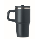 Thermosbeker met deksel en rietje 500ml kleur marineblauw zesde weergave