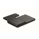 Opvouwbaar draadloos 3-in-1 laadstation 15W kleur zwart derde weergave
