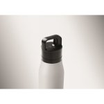 Thermosfles met handvat en makkelijk te openen dop 500 ml kleur wit foto bekijken derde weergave