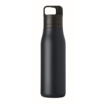 Thermosfles met handvat en makkelijk te openen dop 500 ml kleur marineblauw vijfde weergave