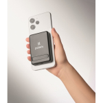 Reisset met magnetische powerbank 5.000mAh en USB-C-oplader kleur zwart hoofdweergave