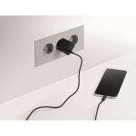 Reisset met magnetische powerbank 5.000mAh en USB-C-oplader kleur zwart foto bekijken zesde weergave