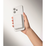 Reisset met magnetische powerbank 5.000mAh en USB-C-oplader kleur wit foto bekijken vijfde weergave