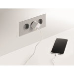 Reisset met magnetische powerbank 5.000mAh en USB-C-oplader kleur wit foto bekijken zesde weergave