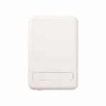 Reisset met magnetische powerbank 5.000mAh en USB-C-oplader kleur wit negende weergave