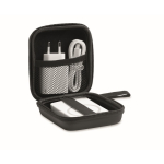 Reisset met magnetische powerbank 5.000mAh en USB-C-oplader kleur wit tiende weergave