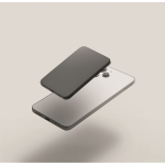 Magnetische powerbank van gerecycled aluminium 5.000mAh kleur zwart foto bekijken zesde weergave