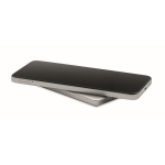 Magnetische powerbank van gerecycled aluminium 5.000mAh kleur mat zilver tweede weergave