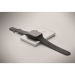 Magnetische powerbank van gerecycled aluminium 5.000mAh kleur mat zilver foto bekijken zesde weergave