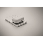 Magnetische powerbank van gerecycled aluminium 5.000mAh kleur mat zilver foto bekijken zevende weergave