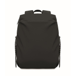 Waterafstotende nylon laptoprugzak geschikt voor 16” kleur zwart zevende weergave