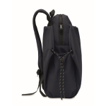 Waterafstotende nylon laptoprugzak geschikt voor 16” kleur marineblauw achtste weergave