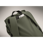 Waterafstotende nylon laptoprugzak geschikt voor 16” kleur donkergroen foto bekijken zesde weergave