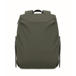 Waterafstotende nylon laptoprugzak geschikt voor 16” kleur donkergroen zevende weergave