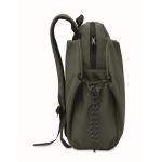 Waterafstotende nylon laptoprugzak geschikt voor 16” kleur donkergroen achtste weergave