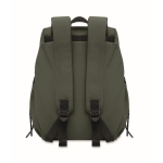 Waterafstotende nylon laptoprugzak geschikt voor 16” kleur donkergroen negende weergave