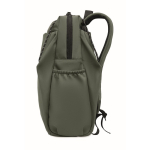 Waterafstotende nylon laptoprugzak geschikt voor 16” kleur donkergroen tiende weergave