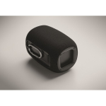 Oplaadbare draadloze speaker met USB-C-kabel en 8W vermogen kleur zwart foto bekijken vijfde weergave