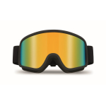 Skibril met spiegelglas met UV400-bescherming en krasbestendig kleur oranje tweede weergave
