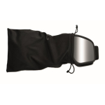 Skibril met spiegelglas met UV400-bescherming en krasbestendig kleur glanzend zilver vierde weergave
