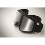 Skibril met spiegelglas met UV400-bescherming en krasbestendig kleur glanzend zilver foto bekijken vijfde weergave