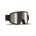 Skibril met spiegelglas met UV400-bescherming en krasbestendig kleur glanzend zilver