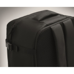Uitschuifbare cabine rugzak van RPET 600D met meerdere vakken 20 L kleur zwart foto bekijken zesde weergave