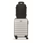 Uitschuifbare cabine rugzak van RPET 600D met meerdere vakken 20 L kleur zwart