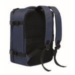 Uitschuifbare cabine rugzak van RPET 600D met meerdere vakken 20 L kleur blauw derde weergave