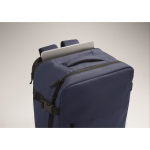 Uitschuifbare cabine rugzak van RPET 600D met meerdere vakken 20 L kleur blauw foto bekijken vijfde weergave