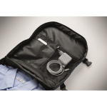Uitschuifbare cabine rugzak van RPET 600D met meerdere vakken 20 L kleur blauw foto bekijken achtste weergave