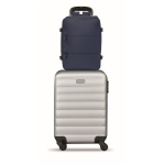 Uitschuifbare cabine rugzak van RPET 600D met meerdere vakken 20 L kleur blauw