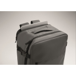 Uitschuifbare cabine rugzak van RPET 600D met meerdere vakken 20 L kleur donkergrijs foto bekijken vijfde weergave