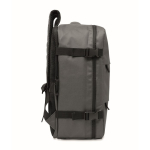 Uitschuifbare cabine rugzak van RPET 600D met meerdere vakken 20 L kleur donkergrijs tiende weergave