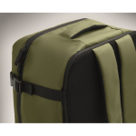 Uitschuifbare cabine rugzak van RPET 600D met meerdere vakken 20 L kleur miliair groen foto bekijken zesde weergave
