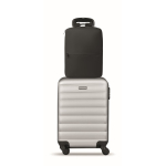 Reisrugzak van RPET 600D met vacuümzak en inbegrepen pomp 18L kleur zwart