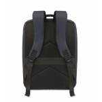 Reisrugzak van RPET 600D met vacuümzak en inbegrepen pomp 18L kleur marineblauw vierde weergave