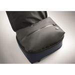 Reisrugzak van RPET 600D met vacuümzak en inbegrepen pomp 18L kleur marineblauw foto weergave