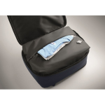 Reisrugzak van RPET 600D met vacuümzak en inbegrepen pomp 18L kleur marineblauw foto weergave