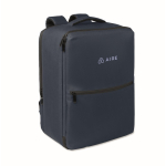 Reisrugzak van RPET 600D met vacuümzak en inbegrepen pomp 18L kleur marineblauw hoofdweergave