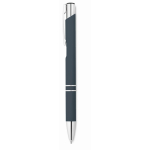 A5 PU-notitieboekset met blauwe pen en gelinieerde pagina’s kleur marineblauw zevende weergave