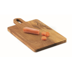 Acacia houten snij- en serveerplank met handvat voor elke dag kleur hout tweede weergave
