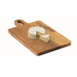 Acacia houten snij- en serveerplank met handvat voor elke dag kleur hout derde weergave